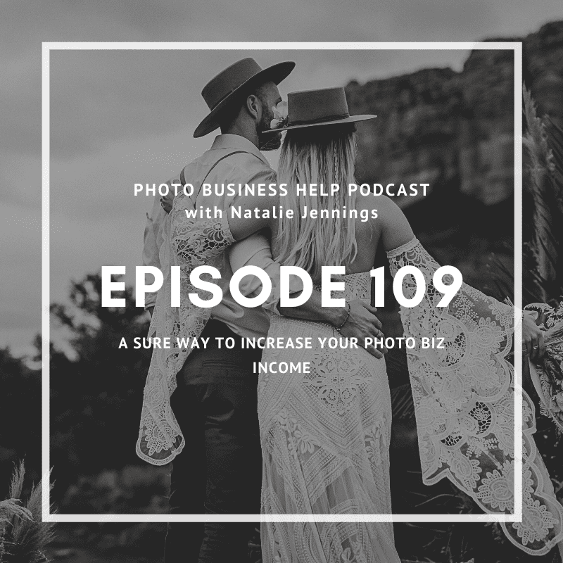 Photo Business Help podcast cover art for episode 109
