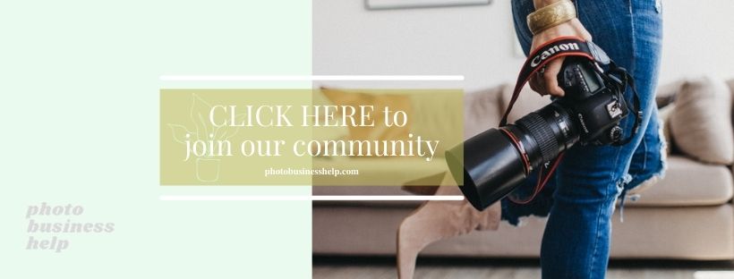 photo business help community 
click here to join our community 
facebook group
