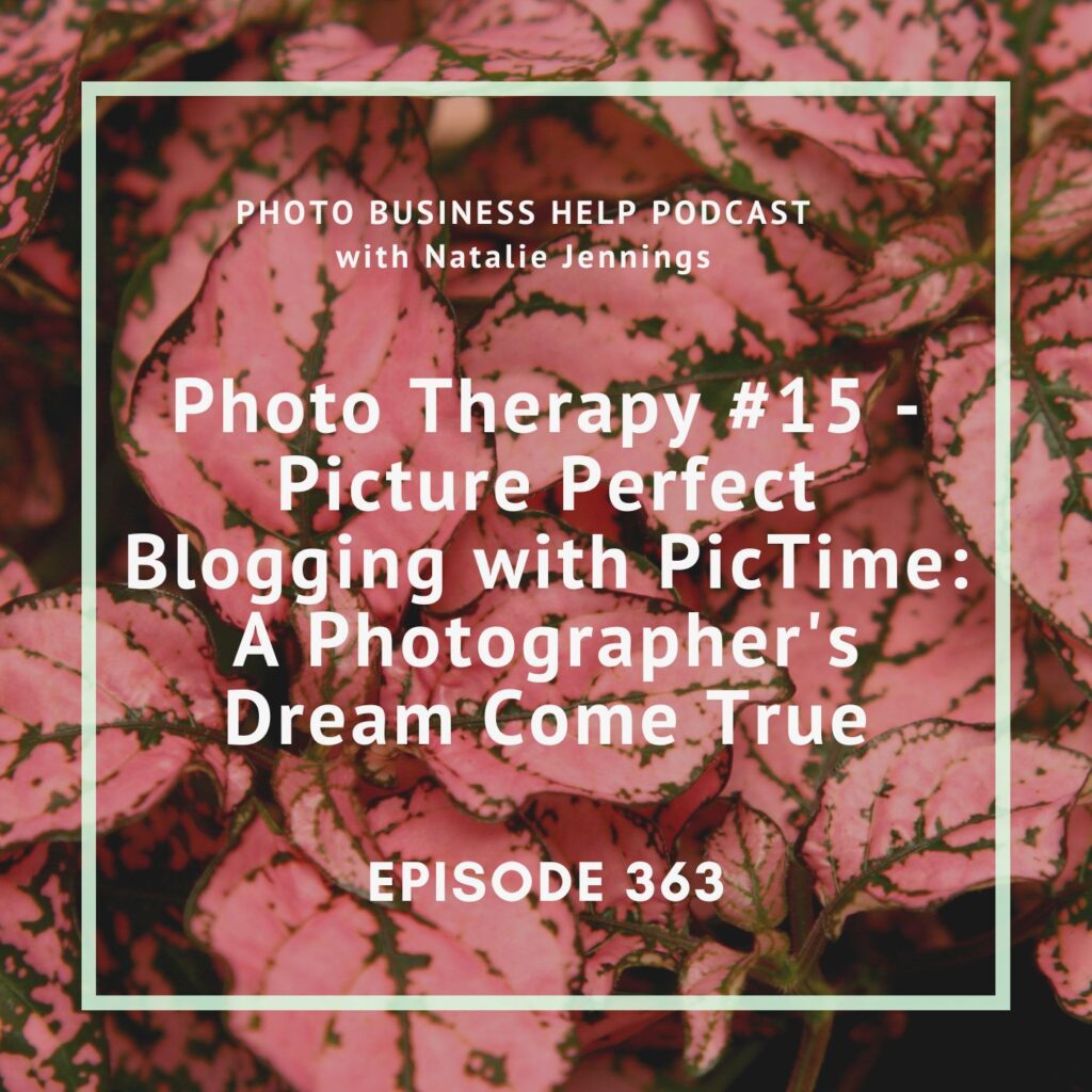 Photo Therapy- Picture Perfect blogging with Pictime!